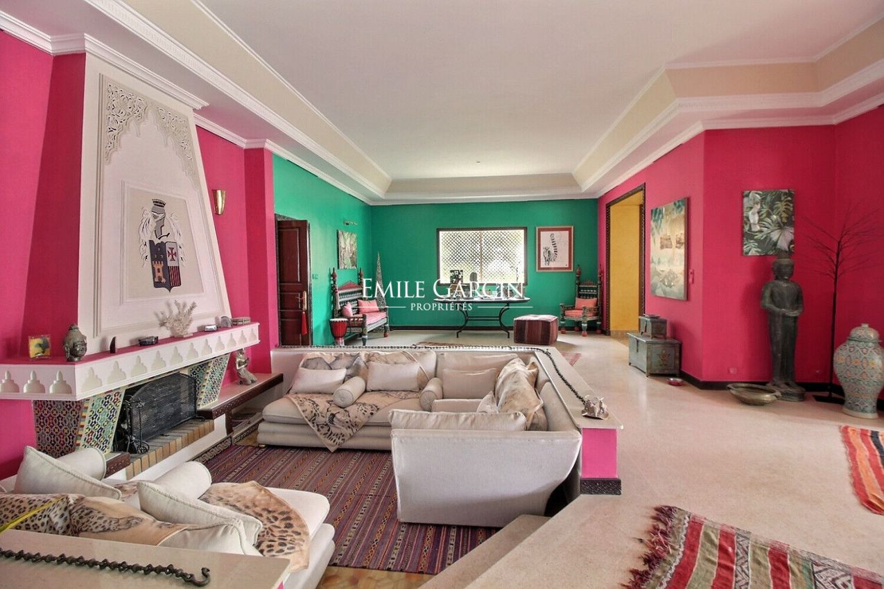 À vendre maison au coeur de la palmeraie à Marrakech - Emile Garcin Maroc - Image 1