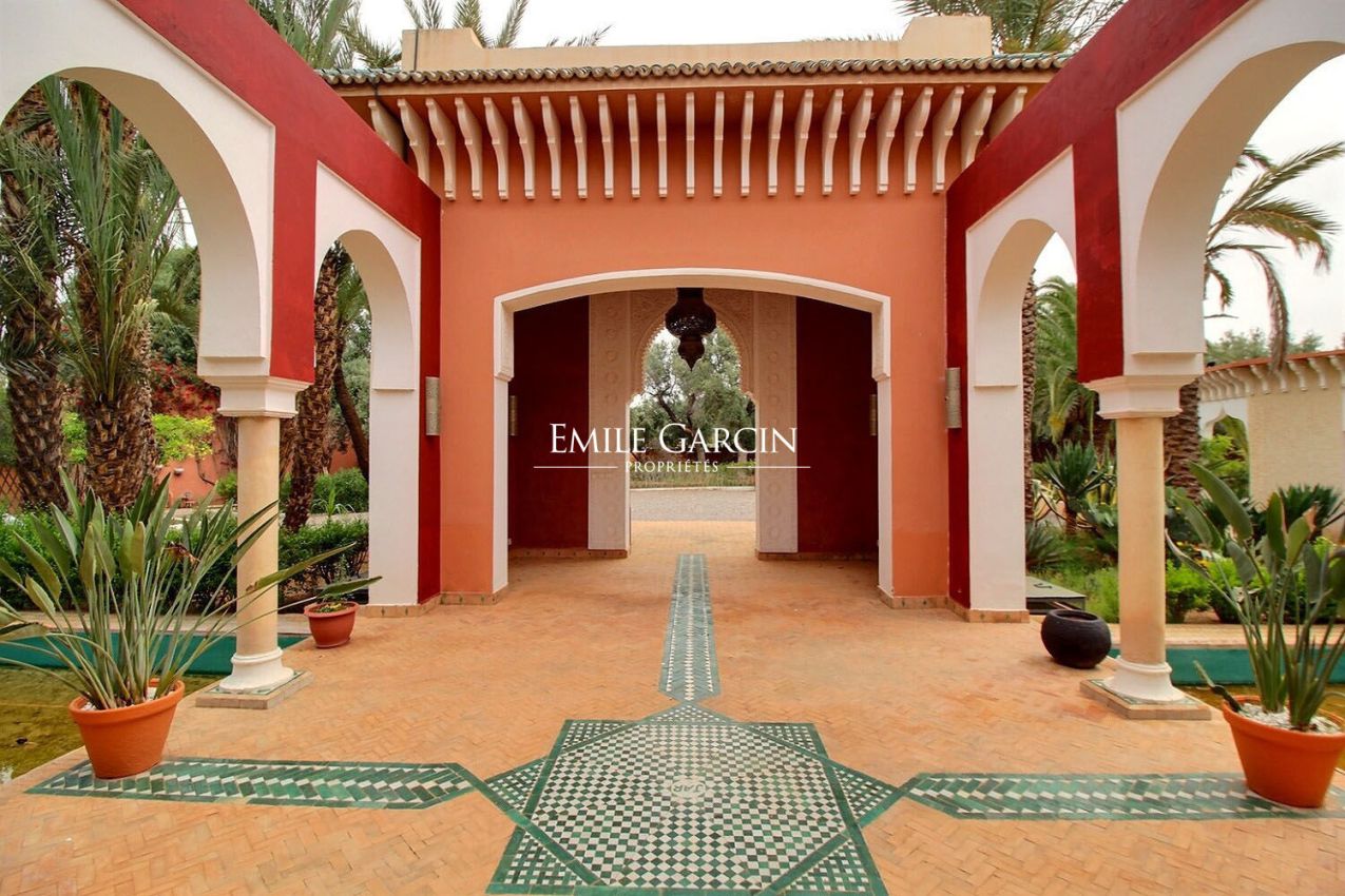 À vendre maison au coeur de la palmeraie à Marrakech - Emile Garcin Maroc - Image 6