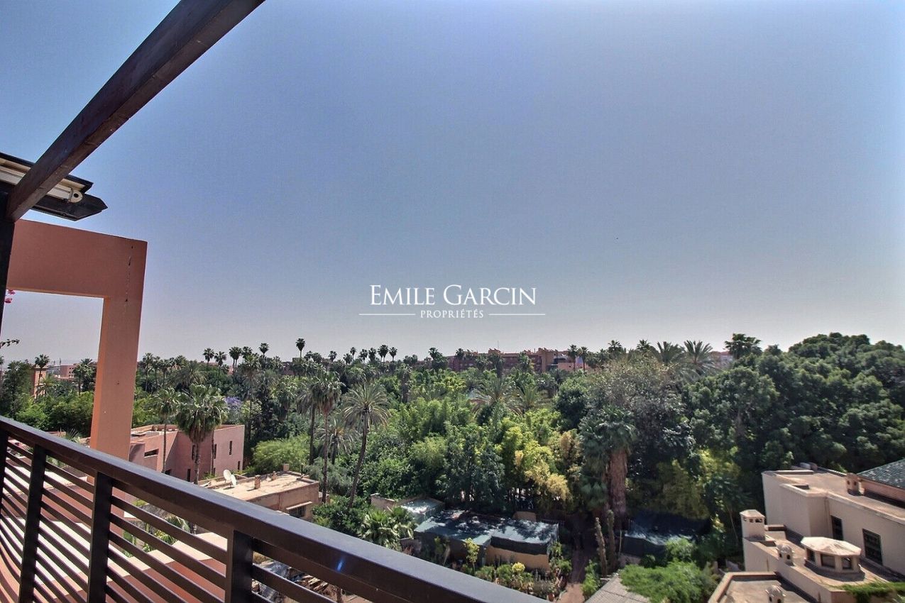 À vendre appartement en duplex dans le quartier de Majorelle à Marrakech - Emile Garcin Maroc - Image 1