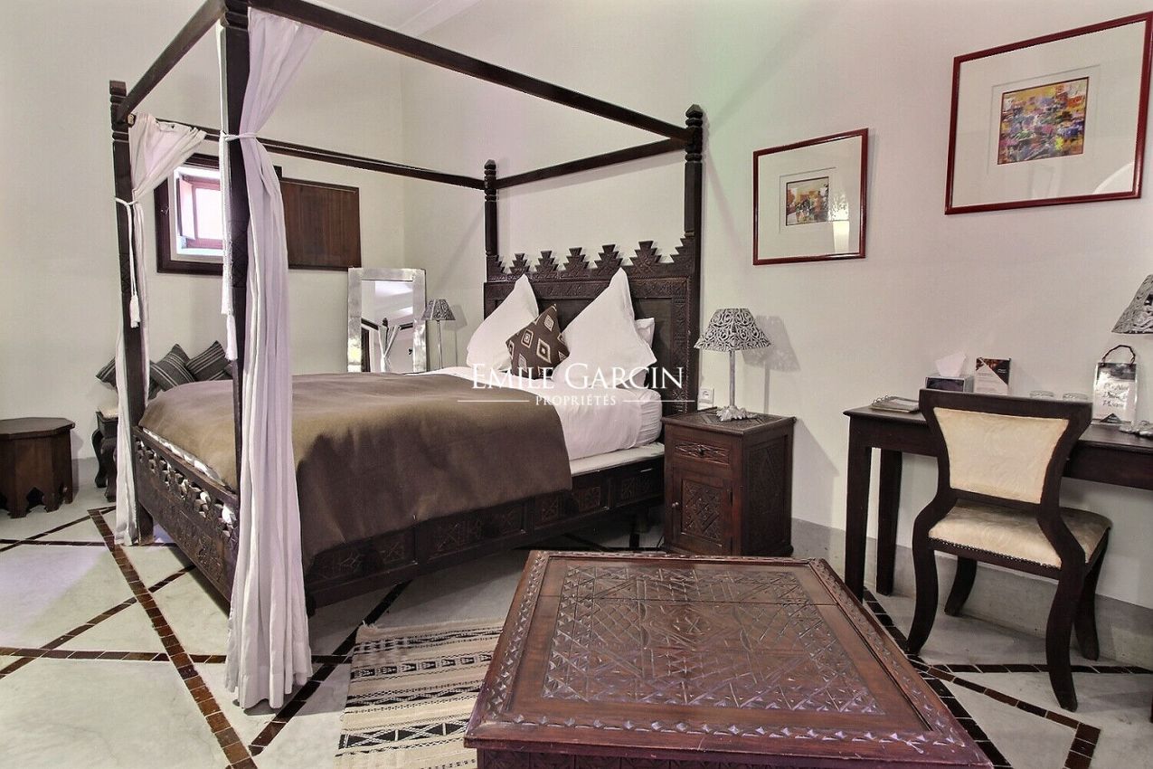À vendre maison d'hôtes de charme située dans le quartier du Mellah à Marrakech - Emile Garcin Maroc - Image 6