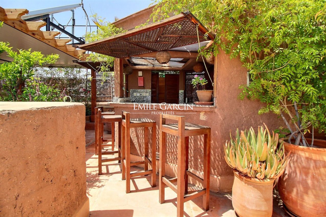 À vendre maison d'hôtes de charme située dans le quartier du Mellah à Marrakech - Emile Garcin Maroc - Image 9