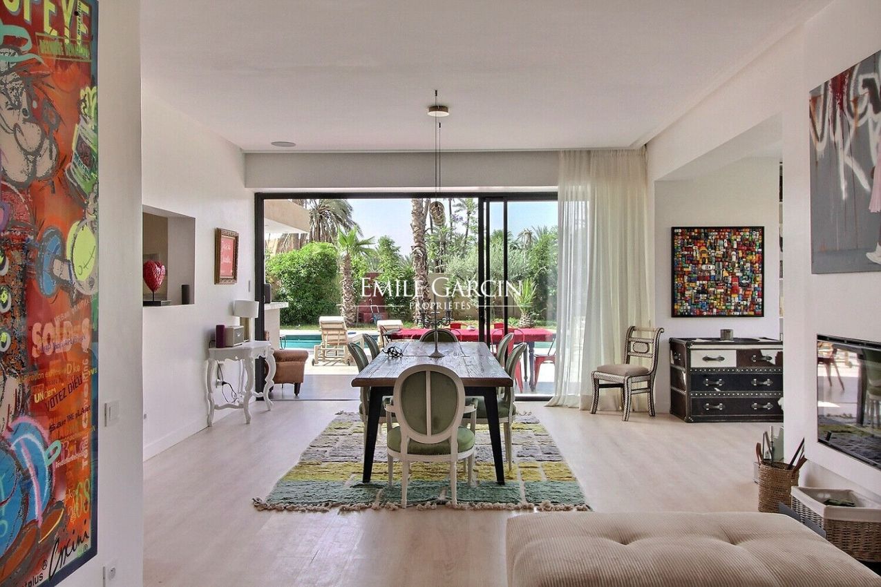 À vendre Maison contemporaine dans un domaine privé à Marrakech - Emile Garcin Maroc - Image 3