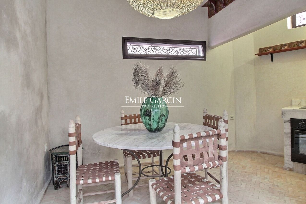 À vendre riad au quartier Sidi Ben Slimane à Marrakech - Emile Garcin Maroc - Image 3