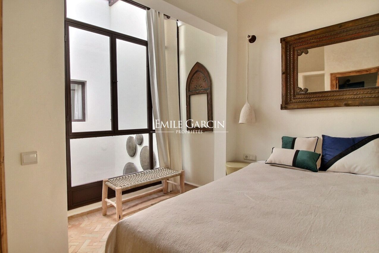 À vendre riad au quartier Sidi Ben Slimane à Marrakech - Emile Garcin Maroc - Image 4