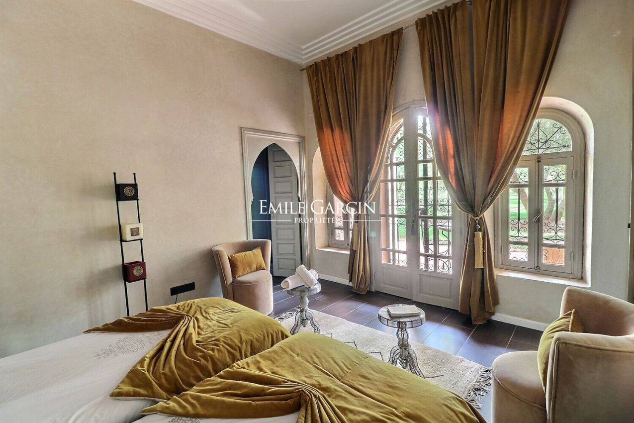 À vendre maison dans un domaine privé sur la route de Fès à Marrakech - Emile Garcin Maroc - Image 11