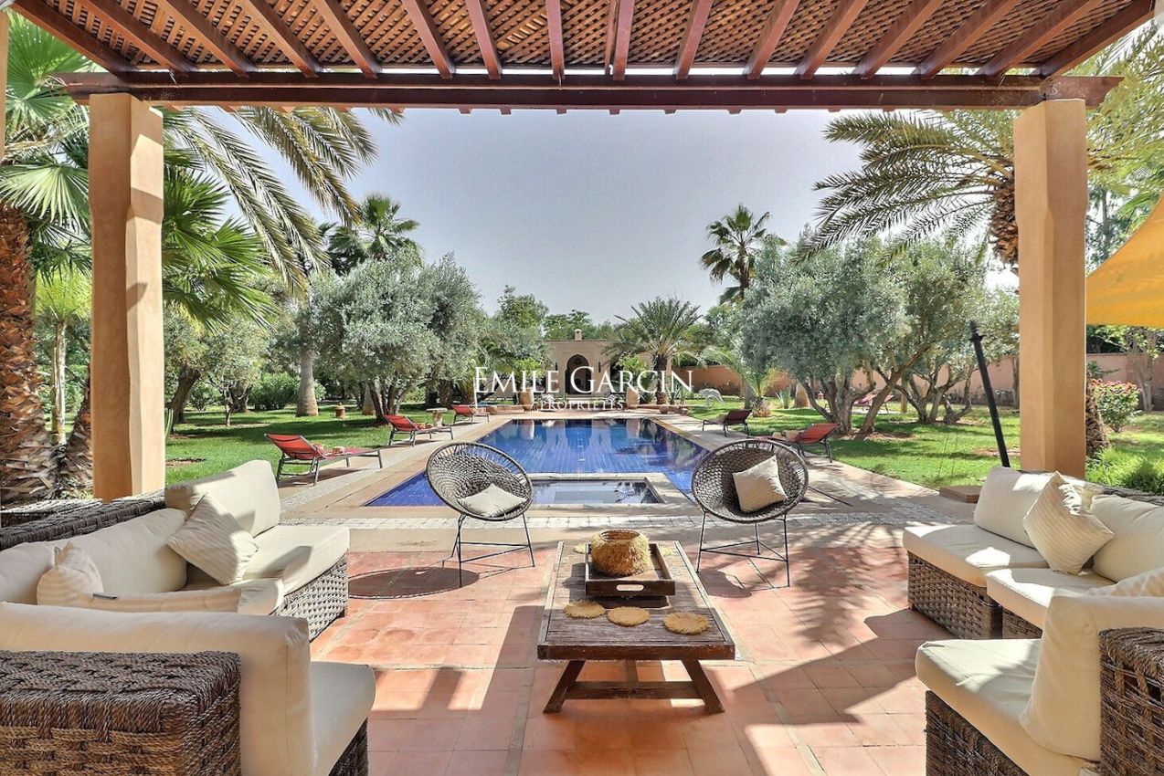 À vendre maison dans un domaine privé sur la route de Fès à Marrakech - Emile Garcin Maroc - Image 13