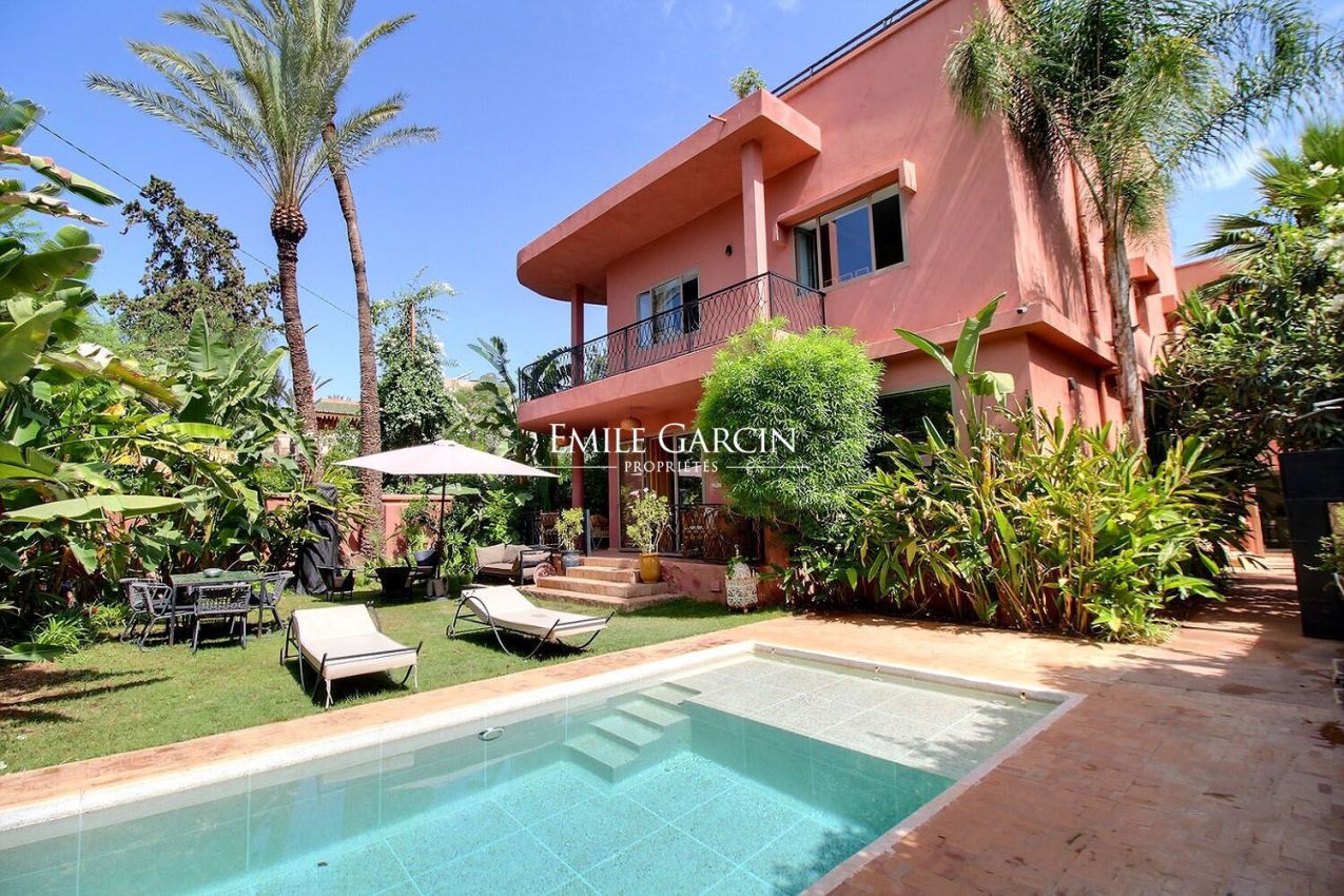 Unique, villa  à vendre au coeur du centre-ville de Marrakech - Emile Garcin Maroc - Image 2