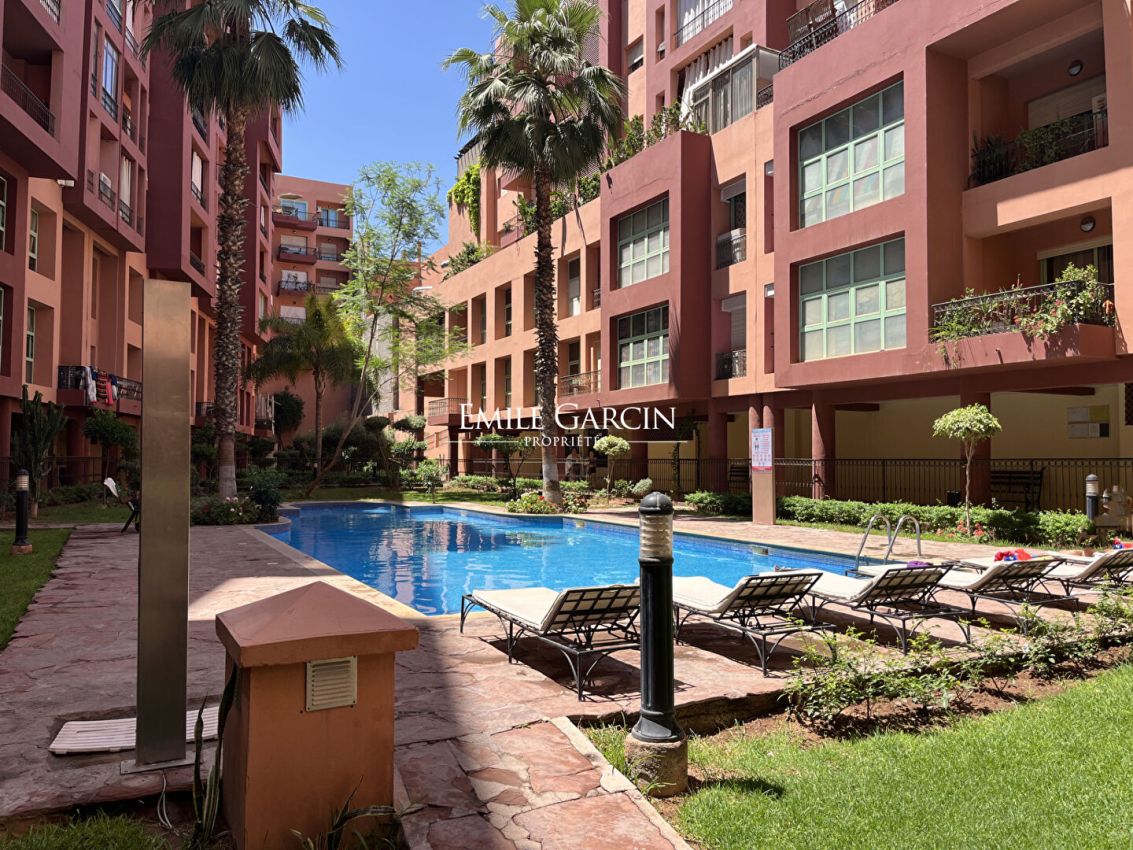 À vendre appartement dans le quartier de Majorelle à Marrakech - Emile Garcin Maroc - Image 1