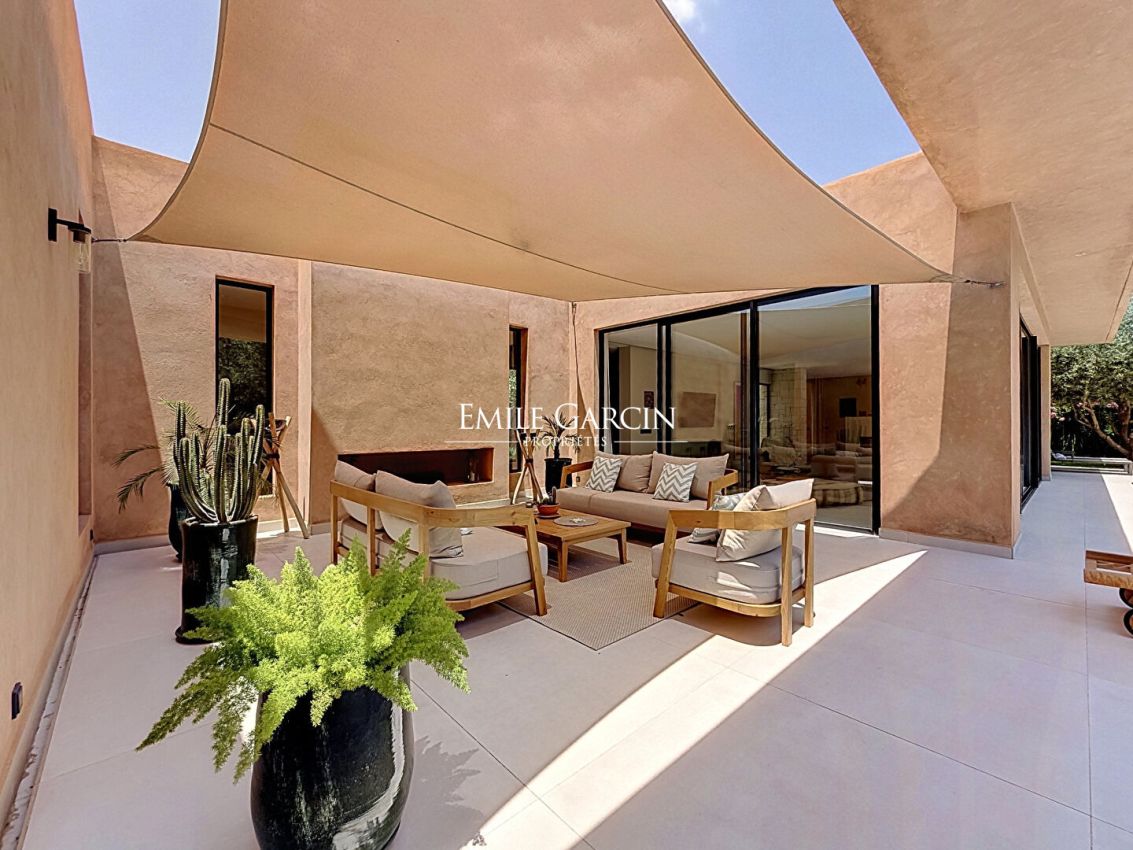À vendre villa de plain-pied proche des golfs à Marrakech - Emile Garcin Maroc - Image 7