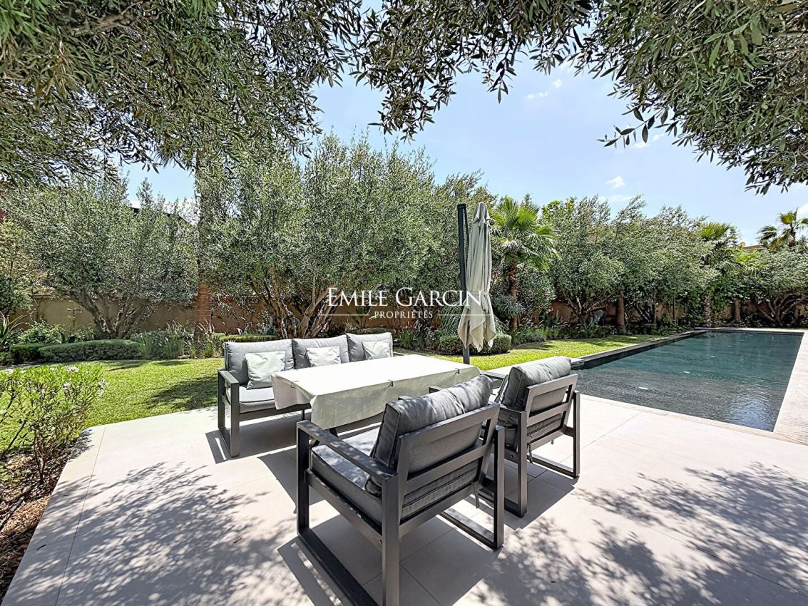 À vendre villa de plain-pied proche des golfs à Marrakech - Emile Garcin Maroc - Image 8