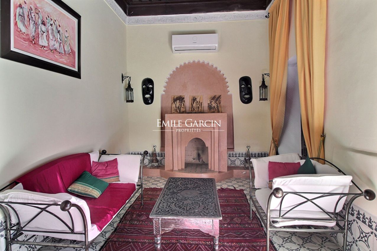 A vendre riad dans le quartier de Bab Doukkala à Marrakech - Emile Garcin Maroc - Image 2