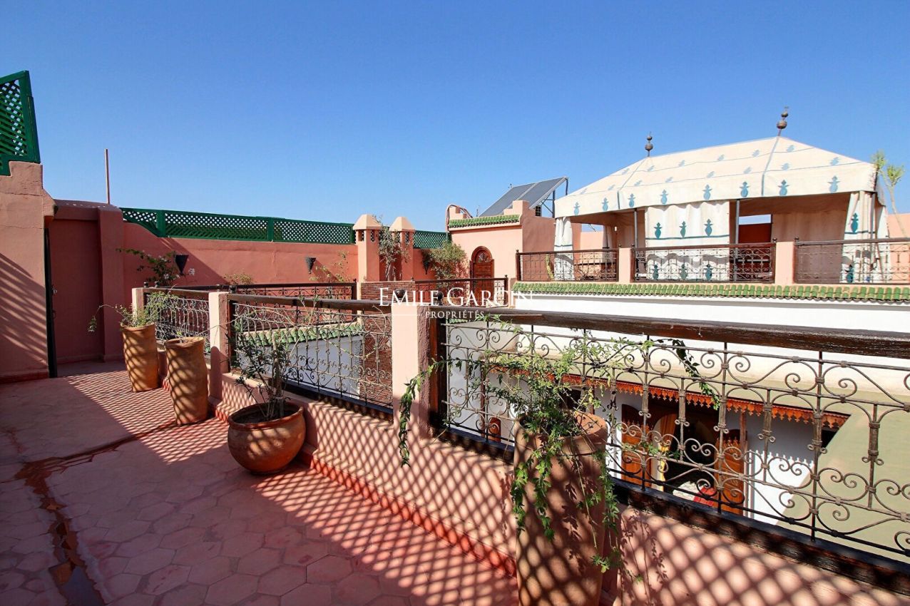 A vendre riad dans le quartier de Bab Doukkala à Marrakech - Emile Garcin Maroc - Image 4