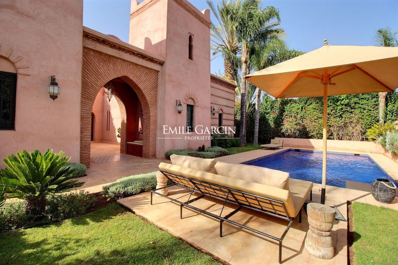 Villa à vendre au coeur d'Amelkis 1 à Marrakech - Emile Garcin Maroc - Image 1