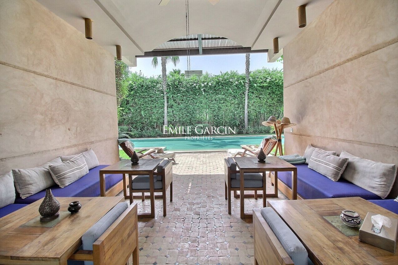 À vendre superbe propriété en front de golf à Marrakech - Emile Garcin Maroc - Image 12