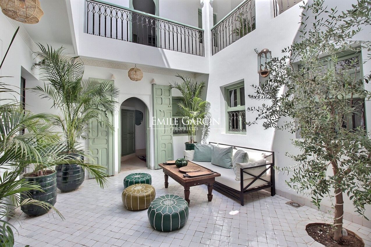 Riad à vendre dans le quartier de la Kasbah à Marrakech - Emile Garcin Maroc - Image 1