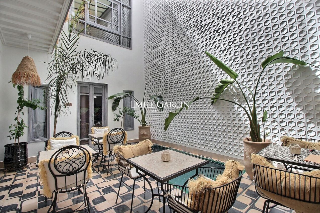 Riad à vendre dans le quartier Sidi Mimoun à Marrakech - Emile Garcin Maroc - Image 1