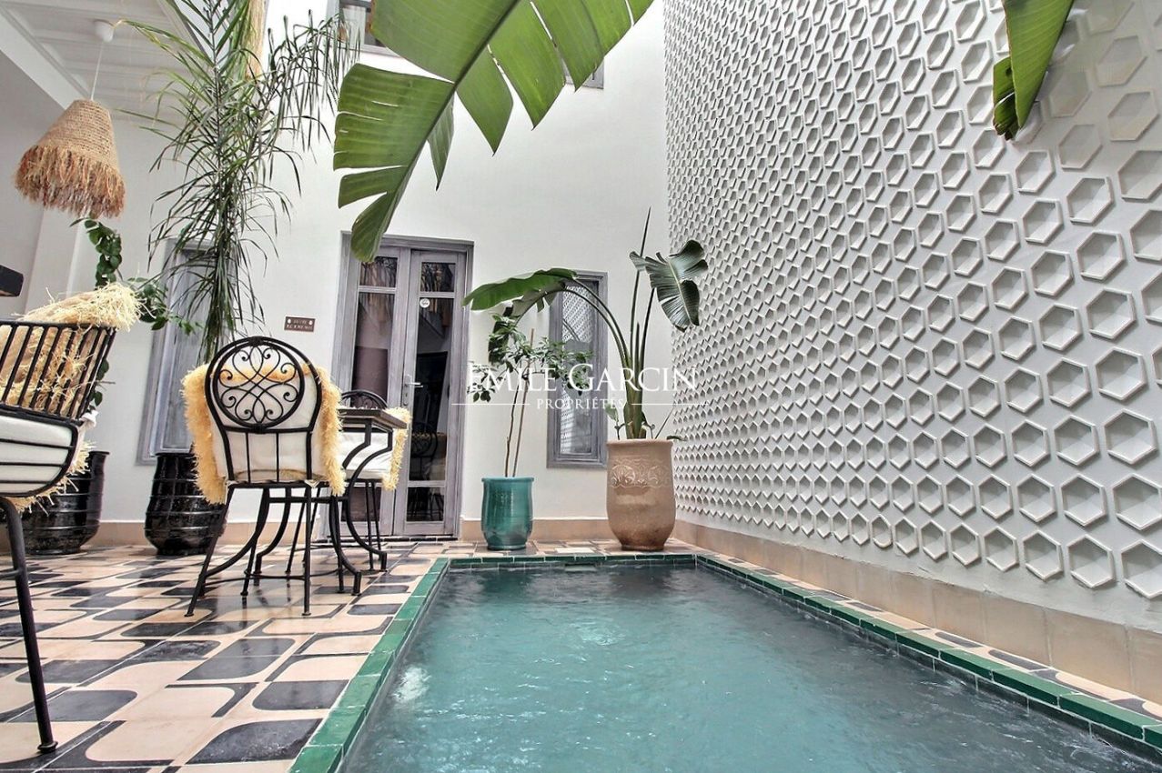 Riad à vendre dans le quartier Sidi Mimoun à Marrakech - Emile Garcin Maroc - Image 2