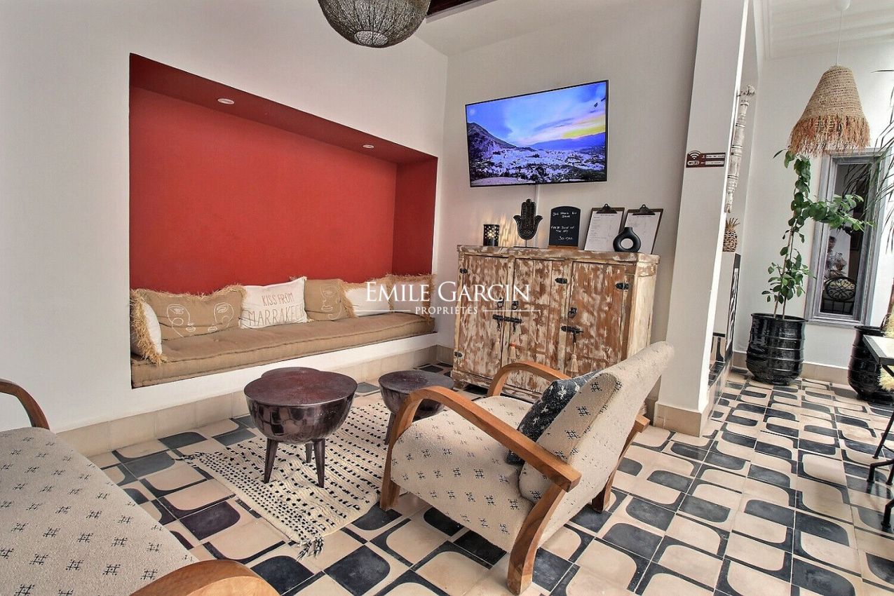 Riad à vendre dans le quartier Sidi Mimoun à Marrakech - Emile Garcin Maroc - Image 3