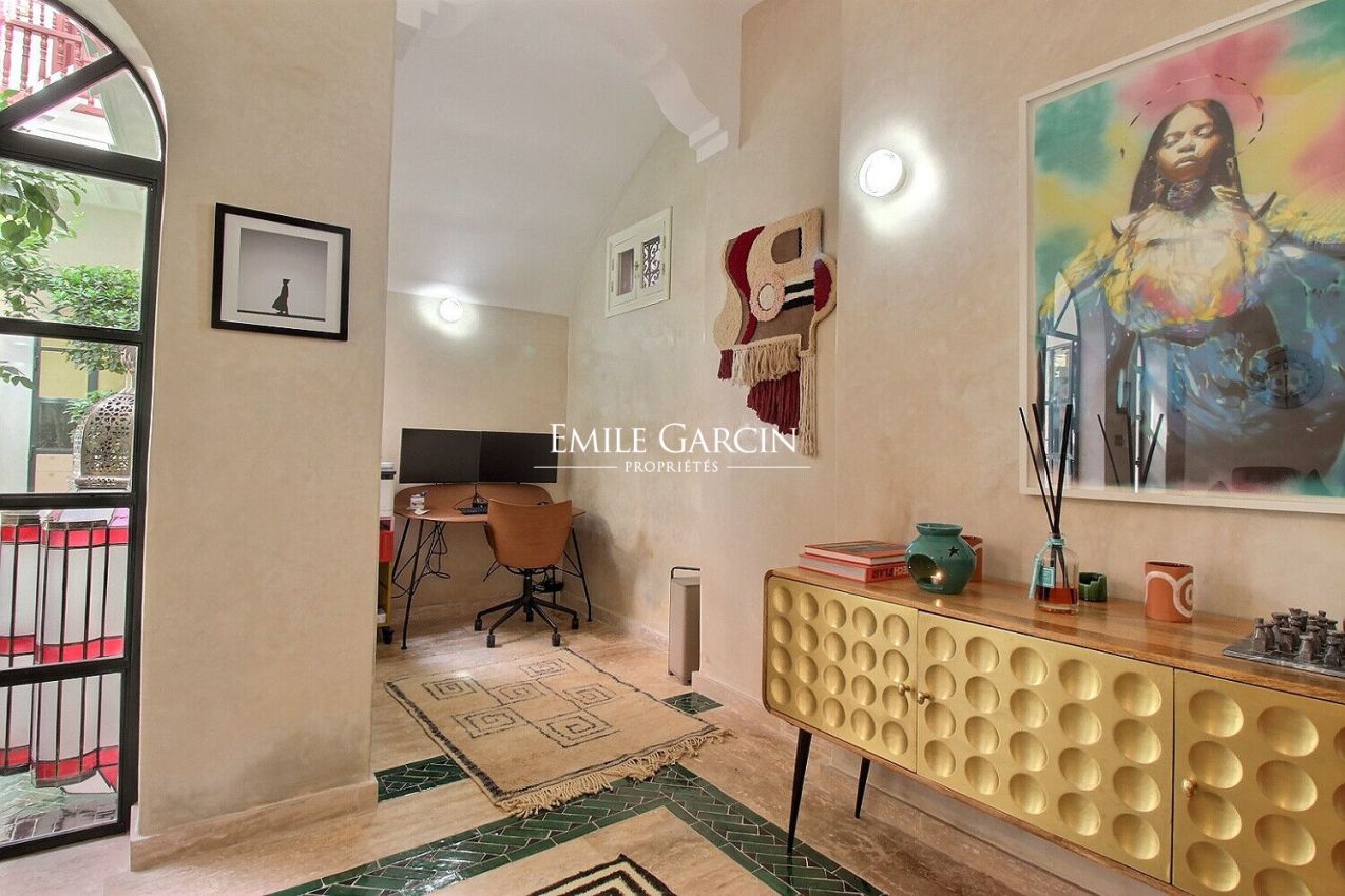 À vendre Riad dans le quartier de la Kasbah à Marrakech - Emile Garcin Maroc - Image 2