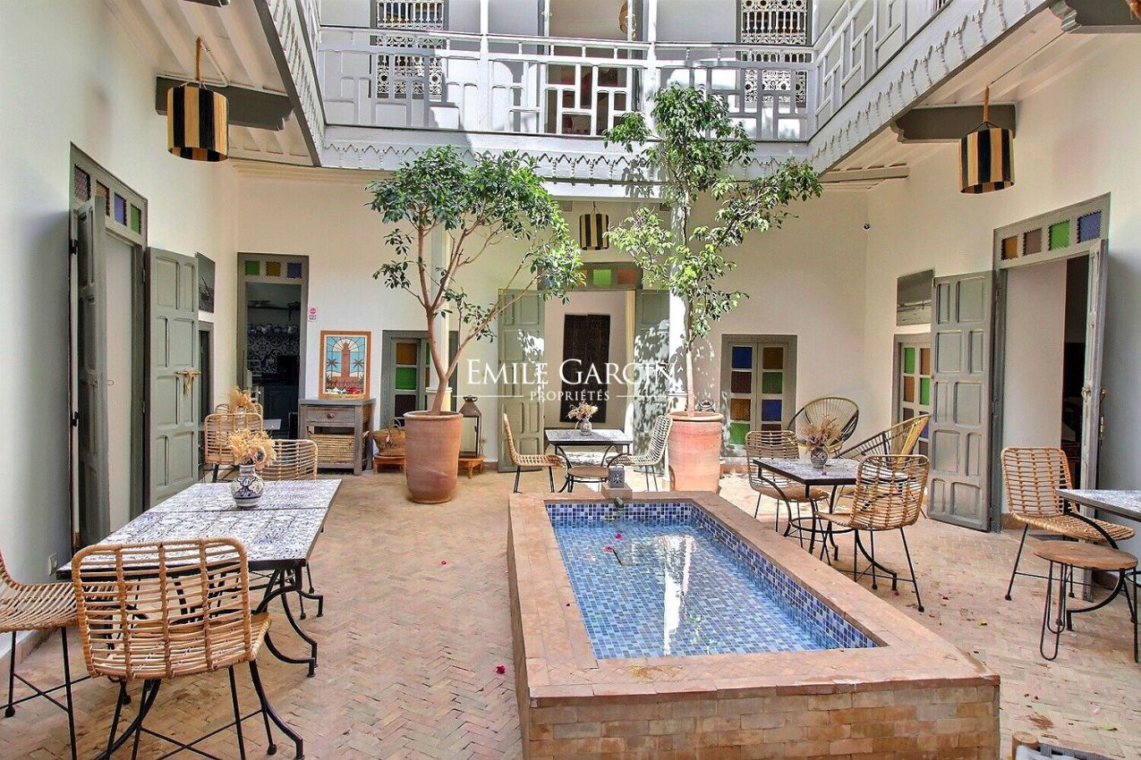 À vendre Riad à Bab Taghzout à Marrakech - Emile Garcin Maroc - Image 2