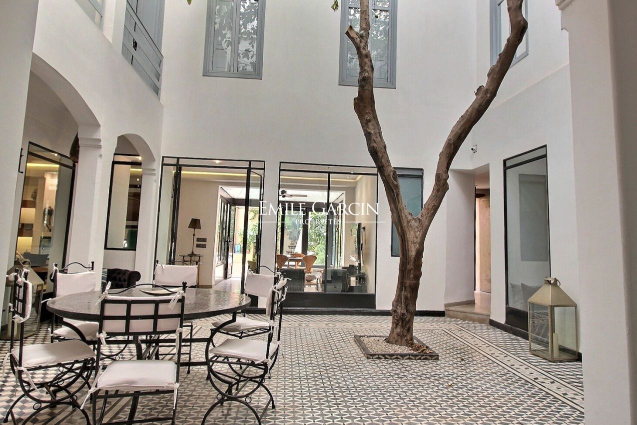À vendre riad exceptionnel dans le quartier Mouassine à Marrakech - Emile Garcin Maroc - Image 5