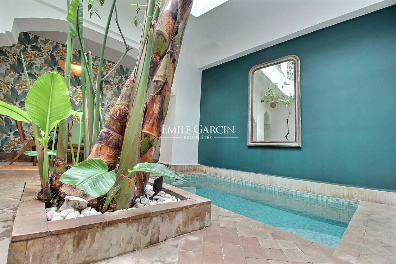 À vendre riad dans le quartier Dar El Bacha à Marrakech - Emile Garcin Maroc - Image 5