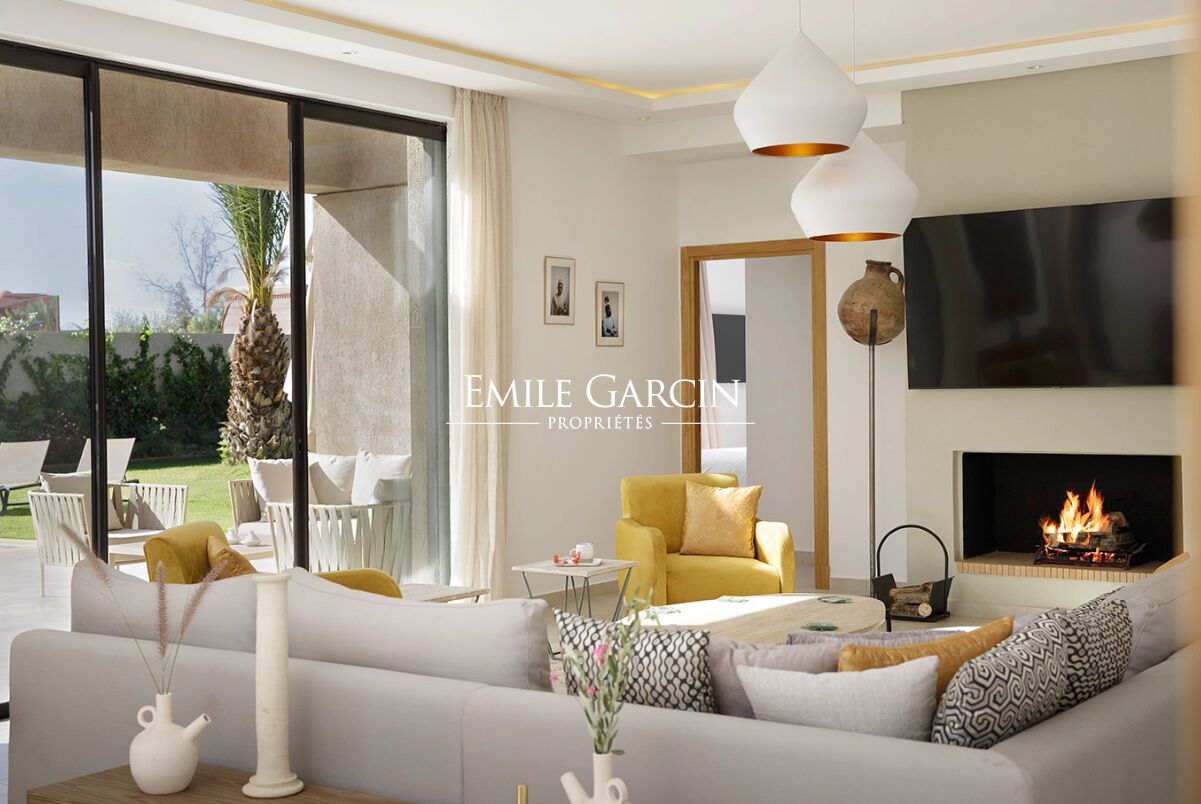 À vendre villa de plain-pied sur la route de l'Ourika à Marrakech - Emile Garcin Maroc - Image 3