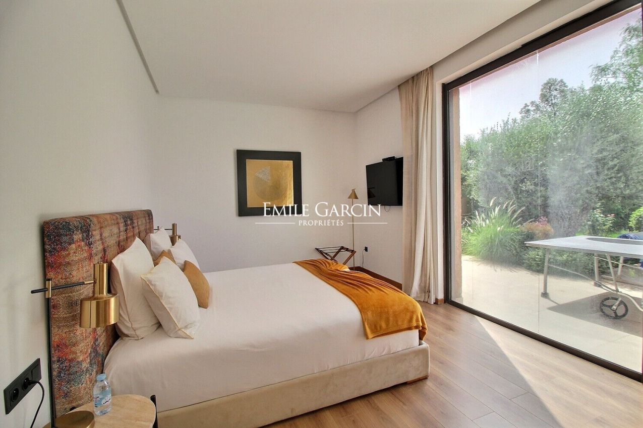 À vendre villa de plain-pied sur la route de l'Ourika à Marrakech - Emile Garcin Maroc - Image 9