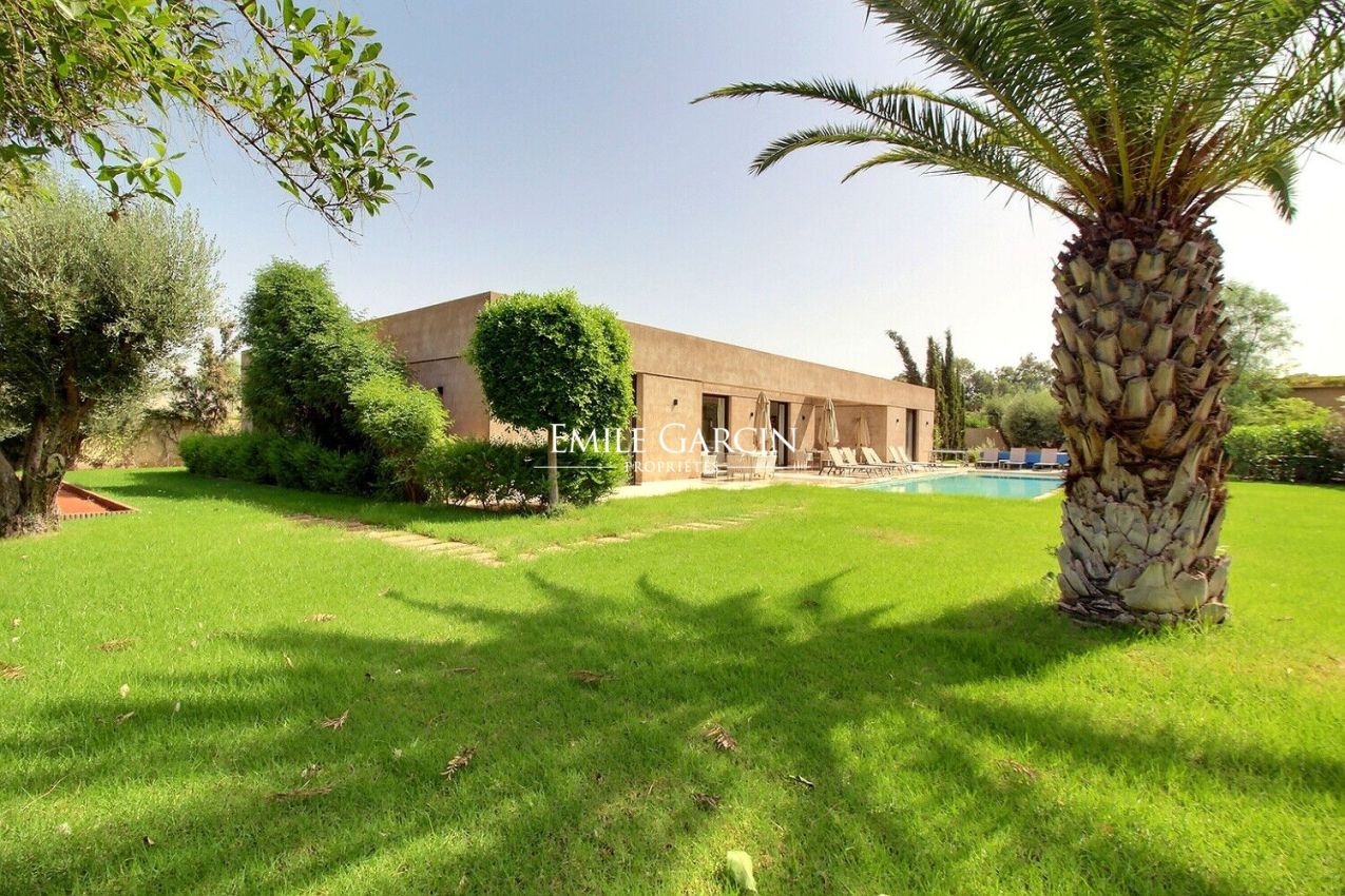 À vendre villa de plain-pied sur la route de l'Ourika à Marrakech - Emile Garcin Maroc - Image 12