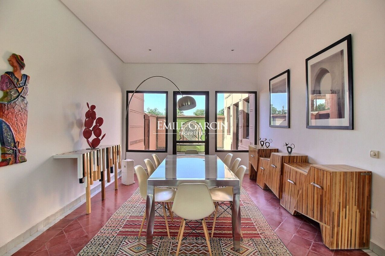 À vendre villa dans un domaine golfique à Marrakech - Emile Garcin Maroc - Image 4