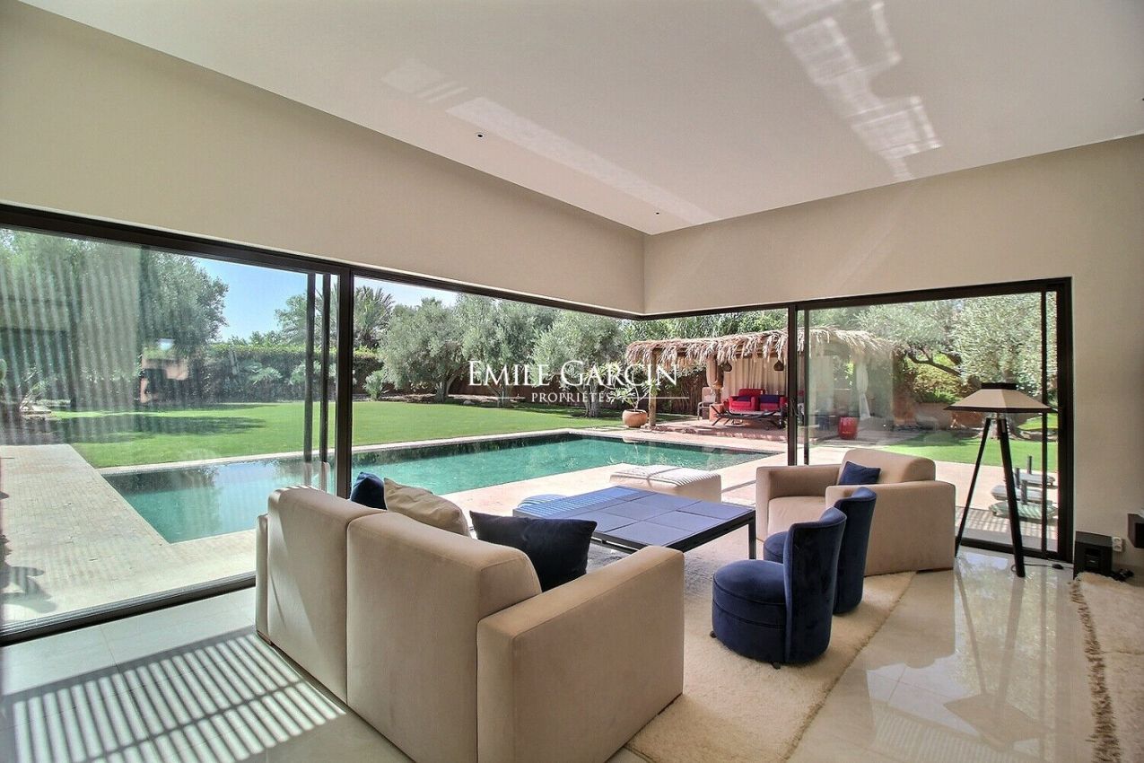 À vendre villa d'exception au coeur du domaine Royal Plam à Marrakech - Emile Garcin Maroc - Image 2