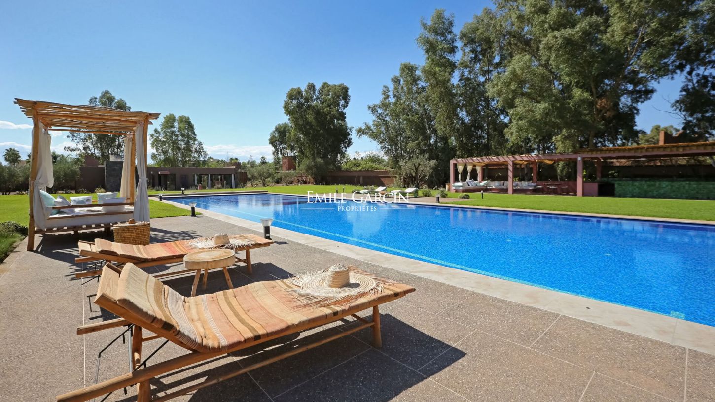 À louer superbe maison sur la route de l'Ourika à Marrakech - Emile Garcin Maroc - Image 1