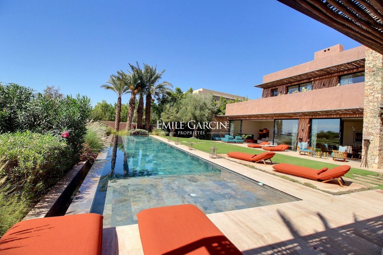 À vendre Villa d'exception en front de golf à Marrakech - Emile Garcin Maroc - Image 9