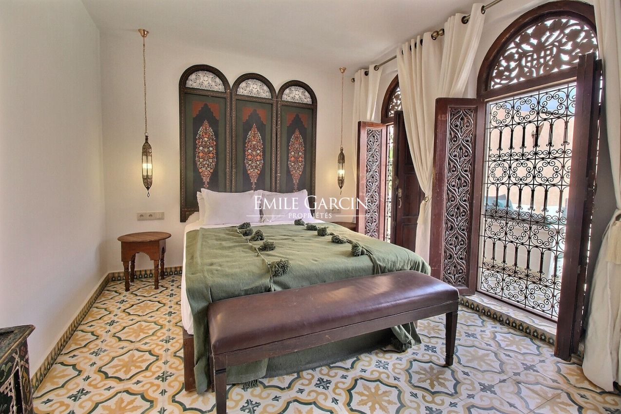 À vendre Riad de charme dans le quartier Barroudine à Marrakech - Emile Garcin Maroc - Image 6