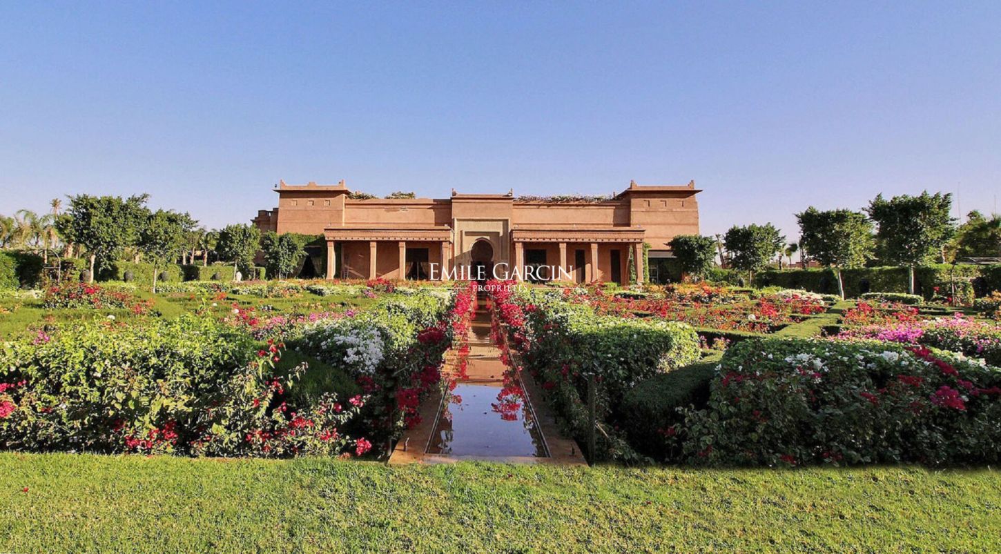 Palais à vendre dans la Palmeraie de Marrakech - Emile Garcin Maroc - Image 1