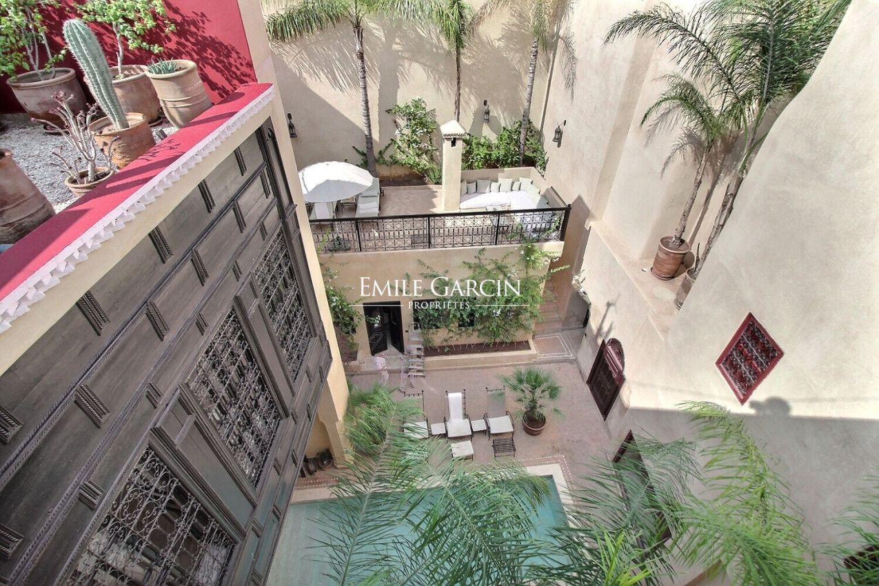 À vendre maison d'hôtes dans le quartier de la Kasbah à Marrakech - Emile Garcin Maroc - Image 15