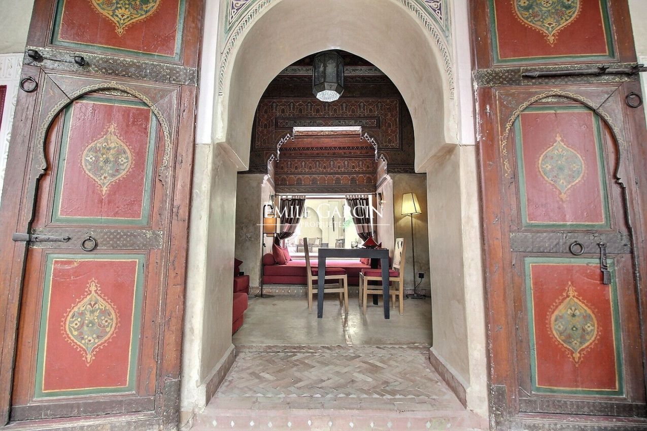 À vendre maison d'hôtes dans le quartier de la Kasbah à Marrakech - Emile Garcin Maroc - Image 4
