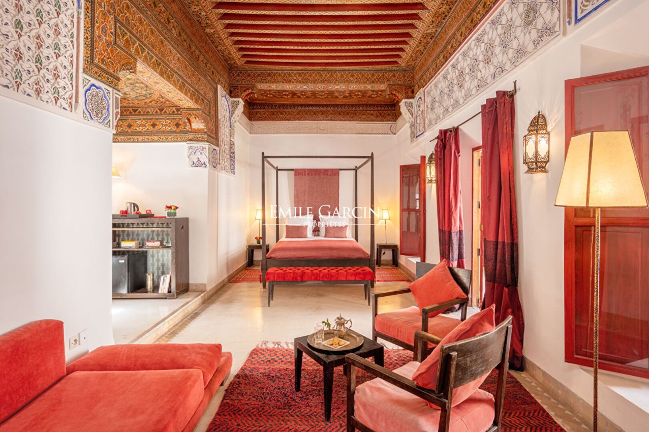 À vendre maison d'hôtes dans le quartier de la Kasbah à Marrakech - Emile Garcin Maroc - Image 5