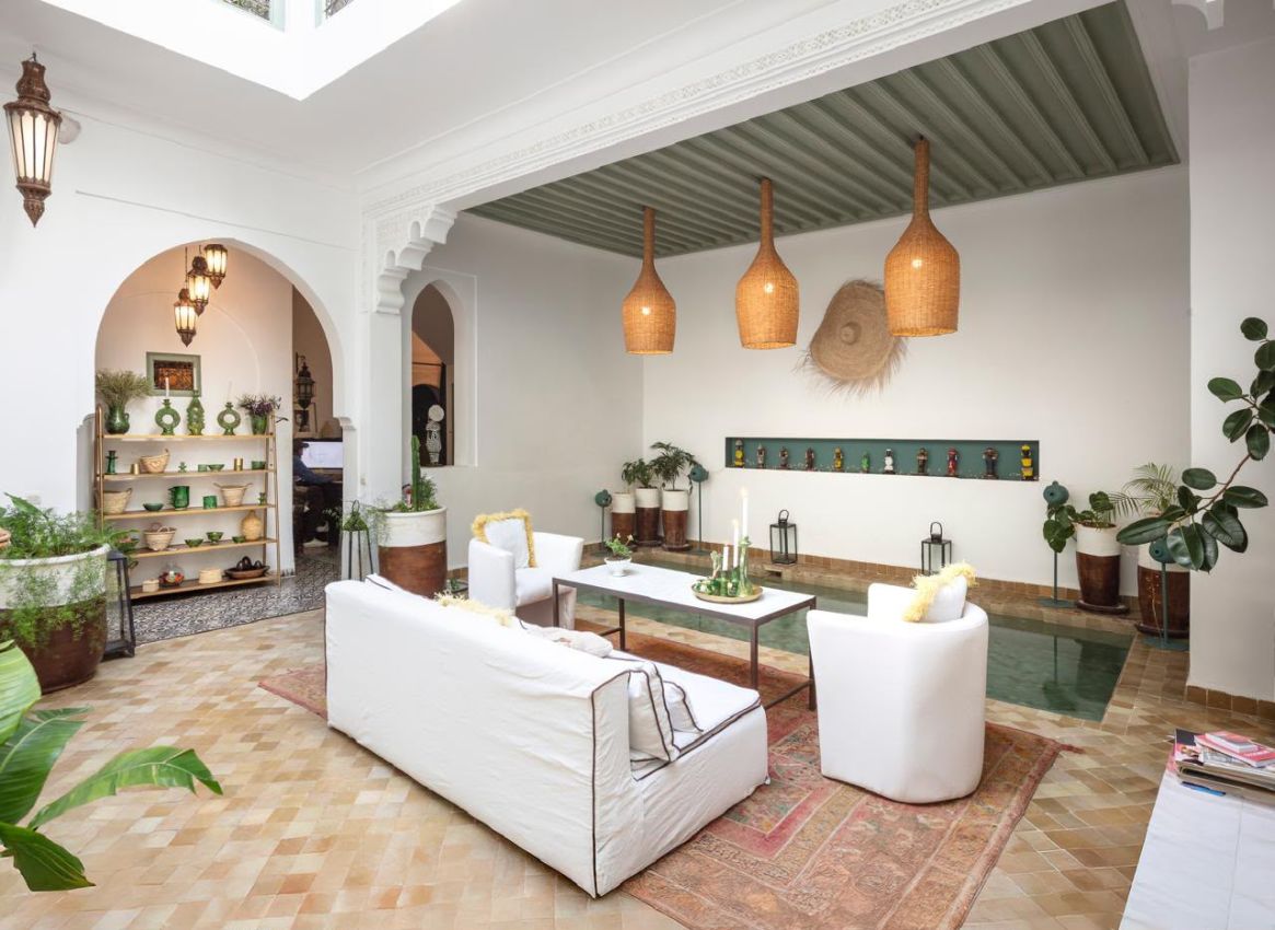 Riad à louer dans la médina de Marrakech - Emile Garcin Maroc - Image 2