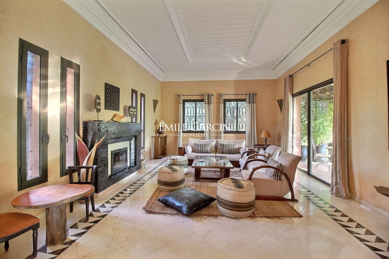 À vendre maison sur la route de Sidi Abdallah Ghiyat à Marrakech - Emile Garcin Maroc - Image 2